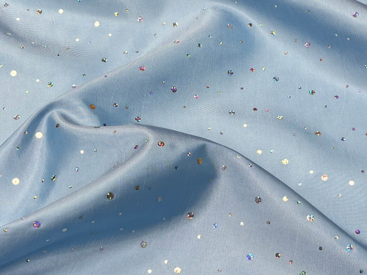 Iridescent Sequin Taffeta - Deadstock