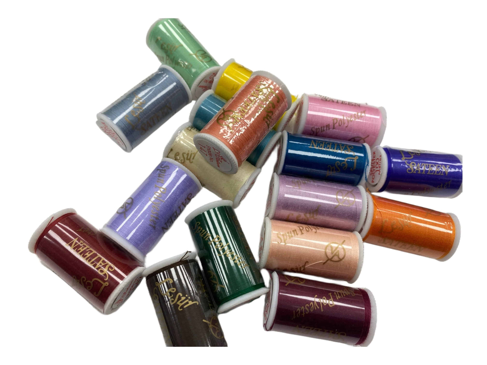 Value Multi-Pack Sewing Threads - 10 Assorted Colours - Cheap Fabrics