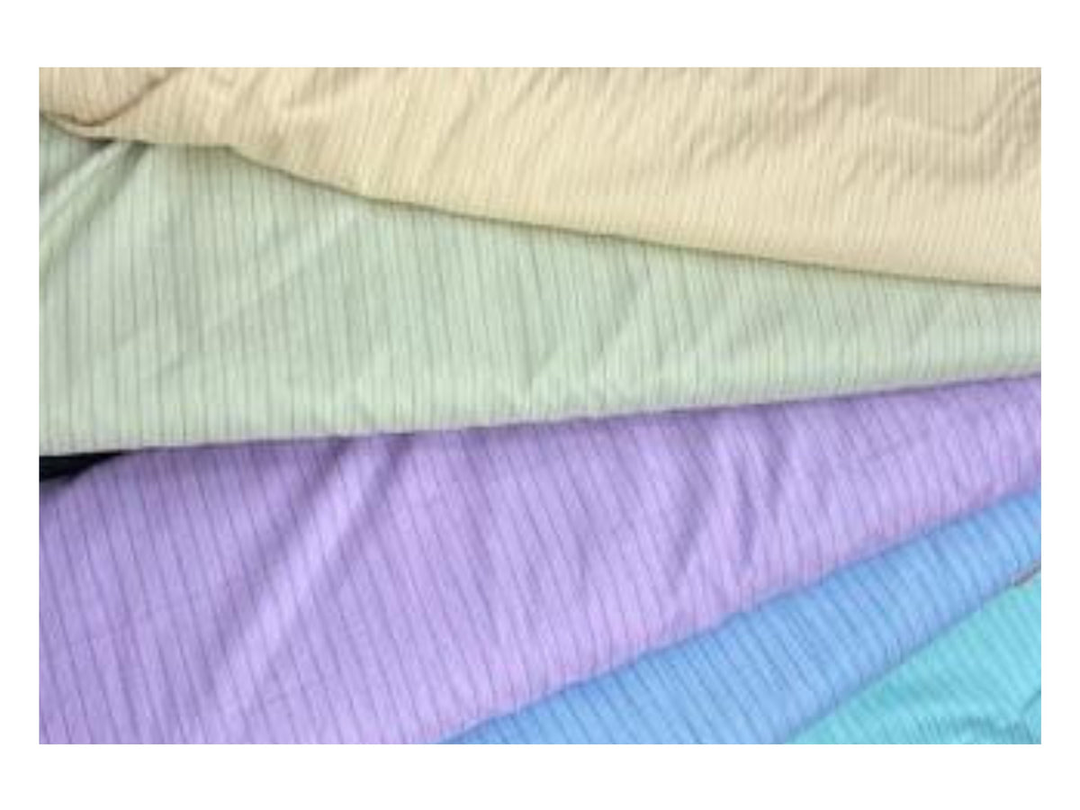Striped Shirting Fabric - Dual Lines - Cheap Fabrics