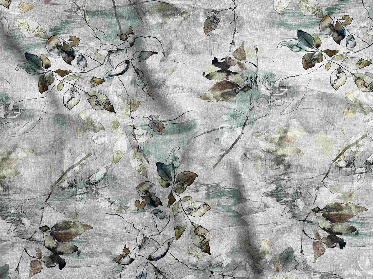 Signature Crepe Fabric - Eastern Floral