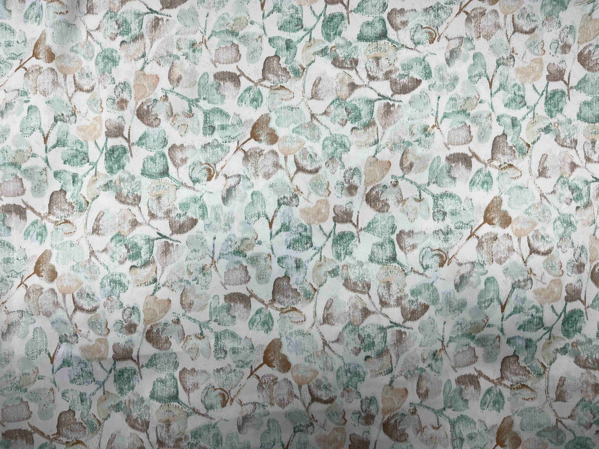 Printed Silky Satin Fabric - Blush