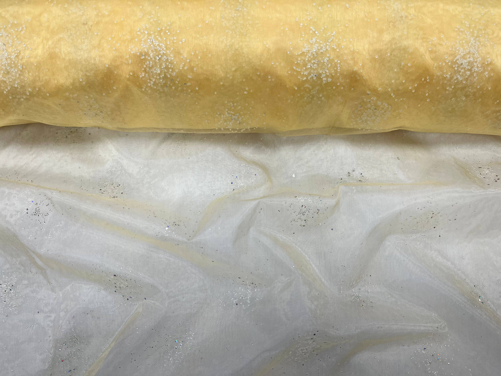 Snowdrop Organza Fabric - Cheap Fabrics