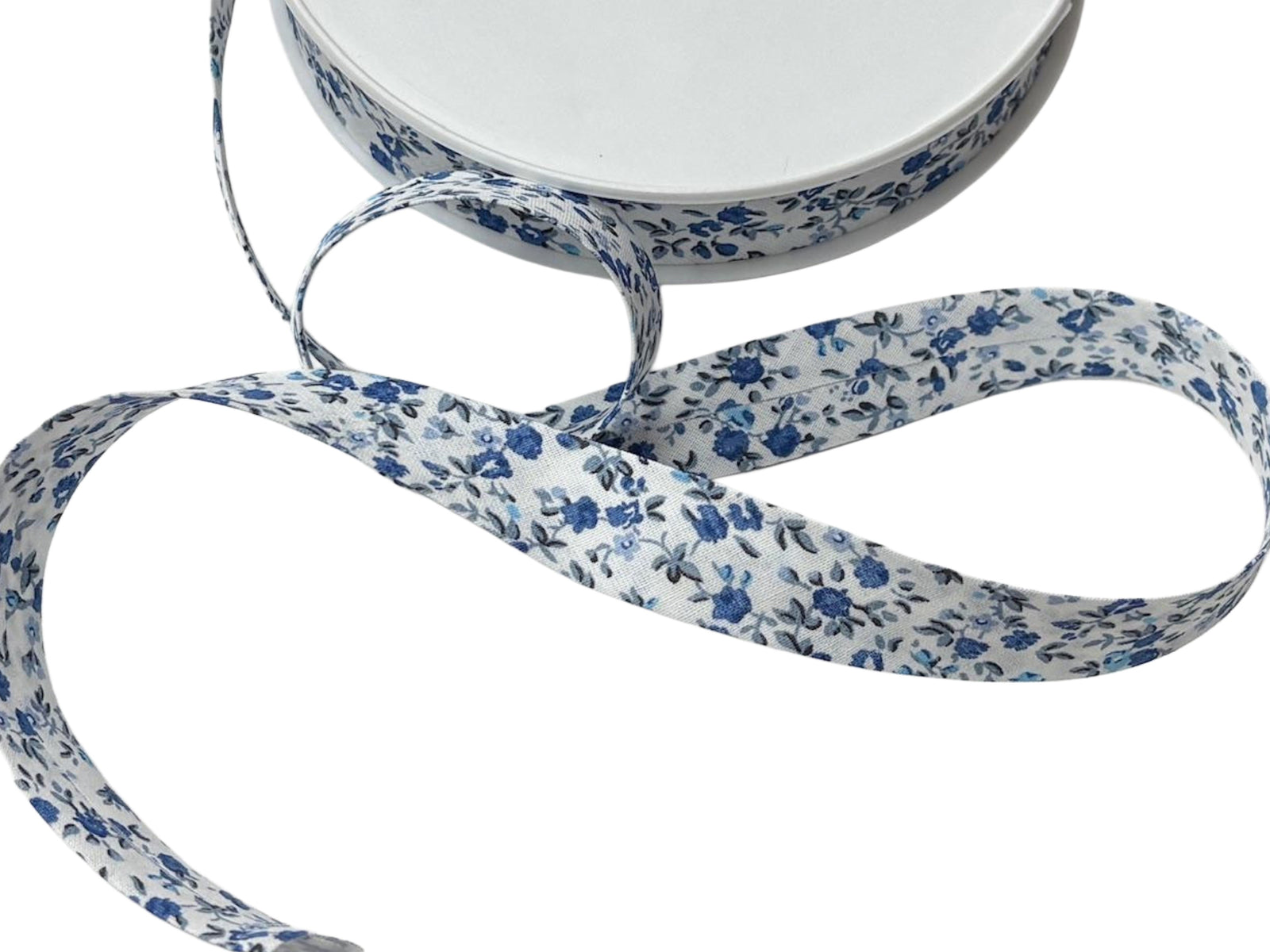Bias Binding Cotton Tape - Floral (Stephanoise) - Cheap Fabrics