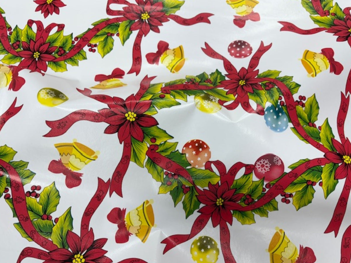 Christmas Wipe Away Tabling Covers - PVC Tablings - Cheap Fabrics