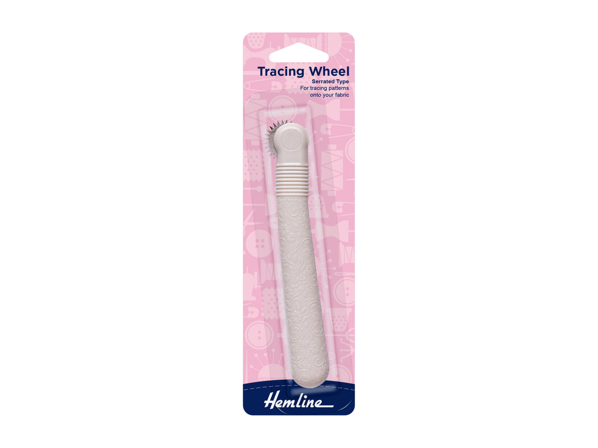 Hemline Tracing Wheel: Serrated Edge