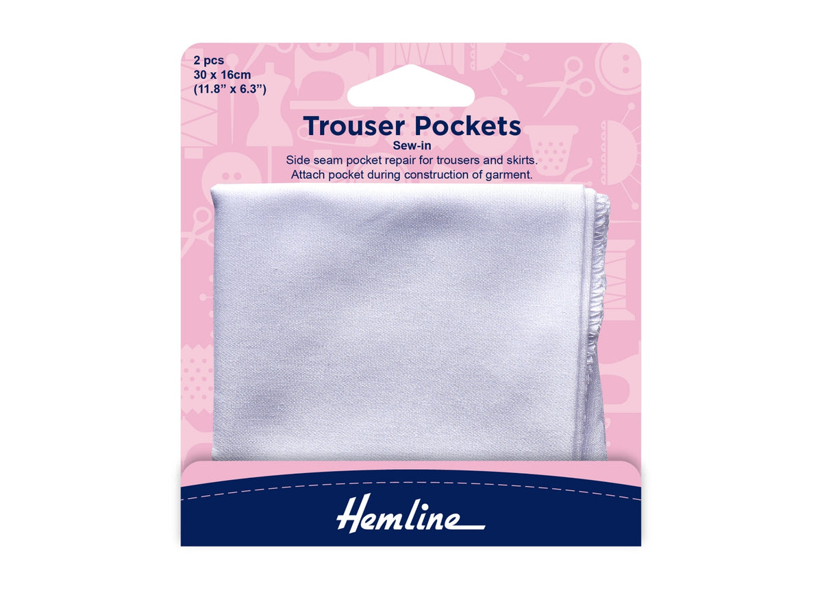 Trouser Pockets - Sew-In (2 Pcs)