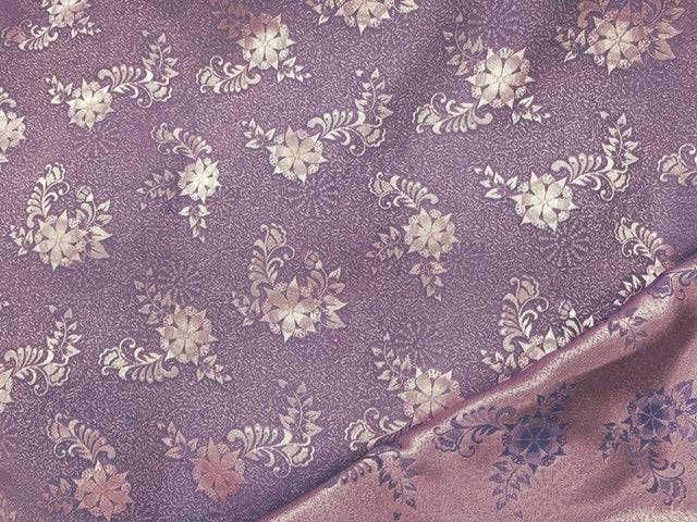 Two Tone Double Sided Jacquard - Floral - Cheap Fabrics