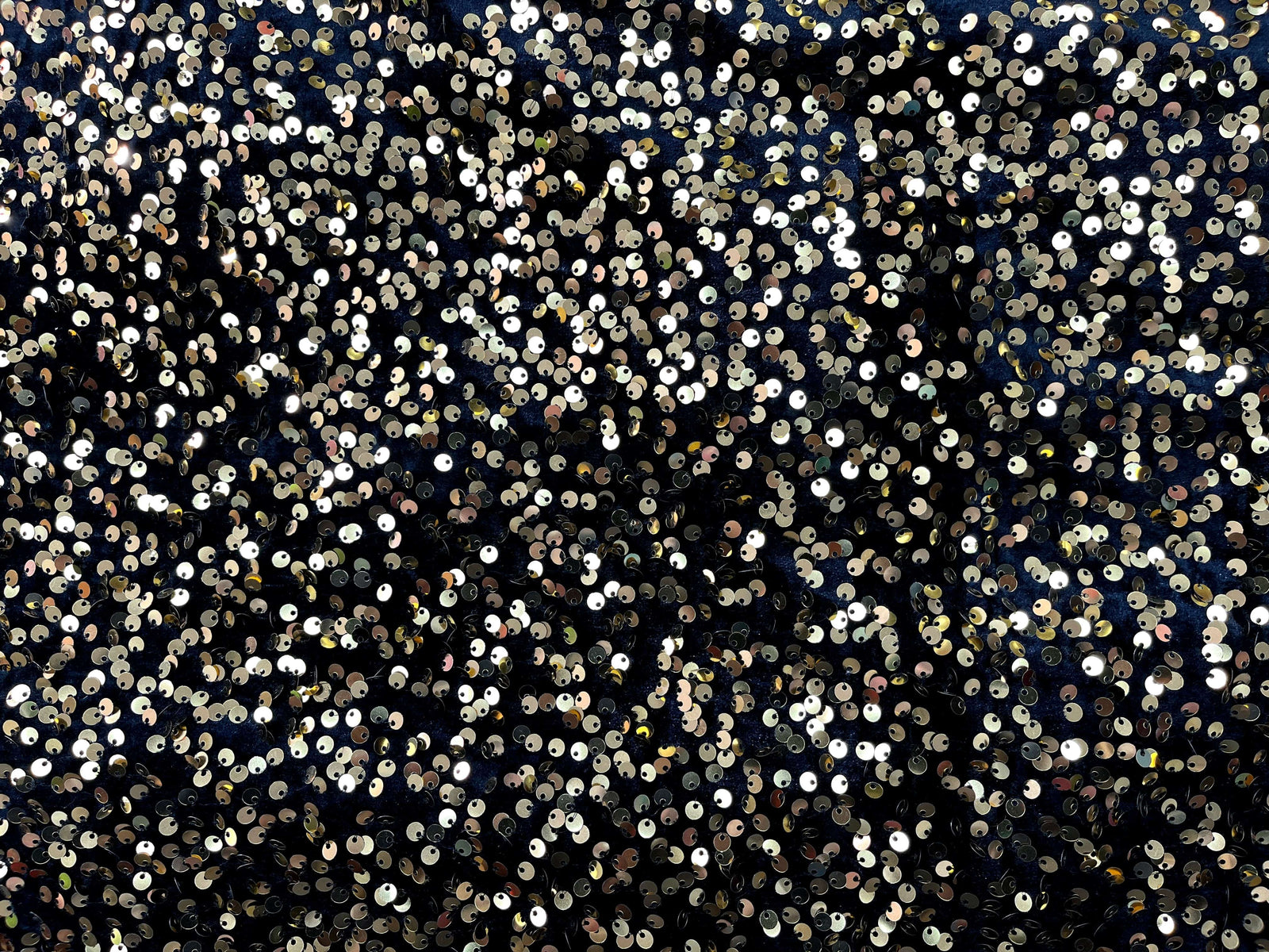 Velvet Stitched Sequin Fabric - Cheap Fabrics