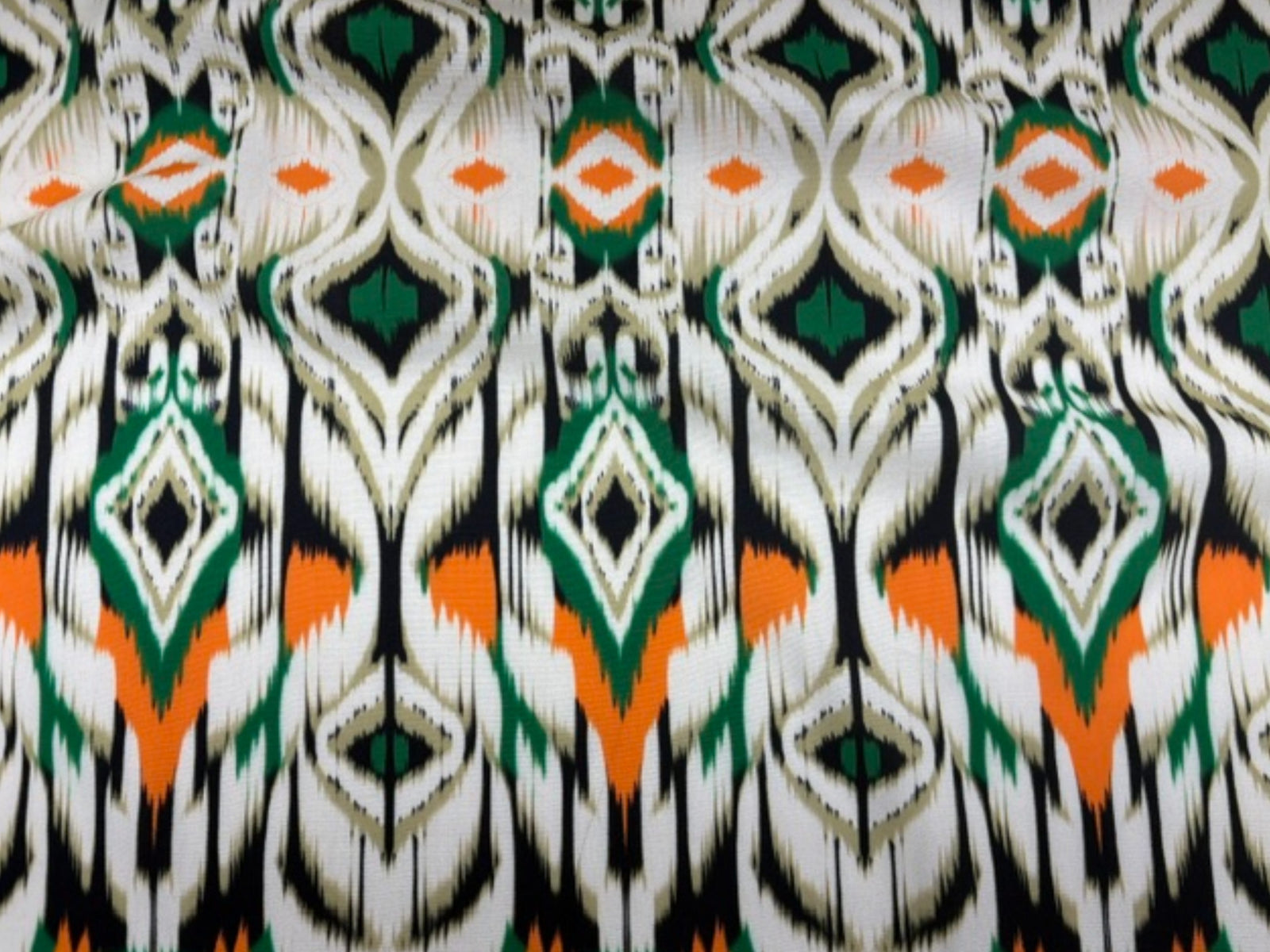 Royal tribal printed viscose fabric by Cheap Fabrics, showcasing vibrant tribal patterns on smooth, lightweight viscose material.