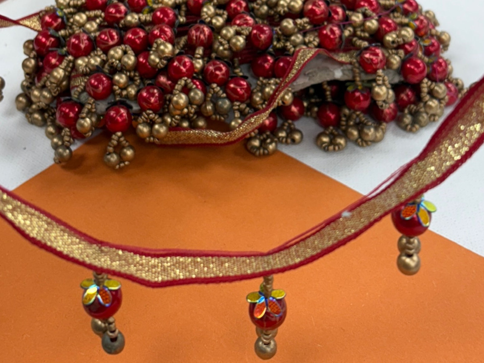 Beaded Trim - (SECONDS) - Cheap Fabrics