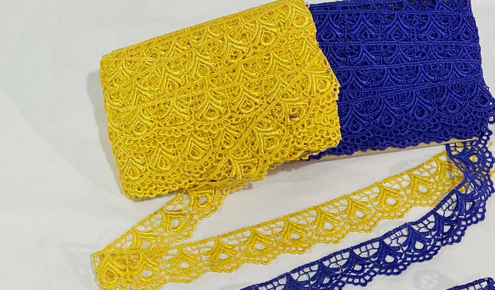 Guipure Lace Trim - Scalloped - Cheap Fabrics