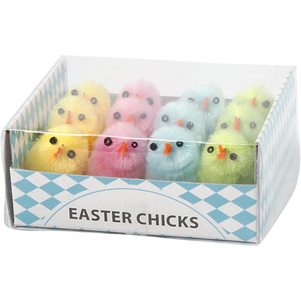 Small Chicks - Easter Decor (12 Pcs)