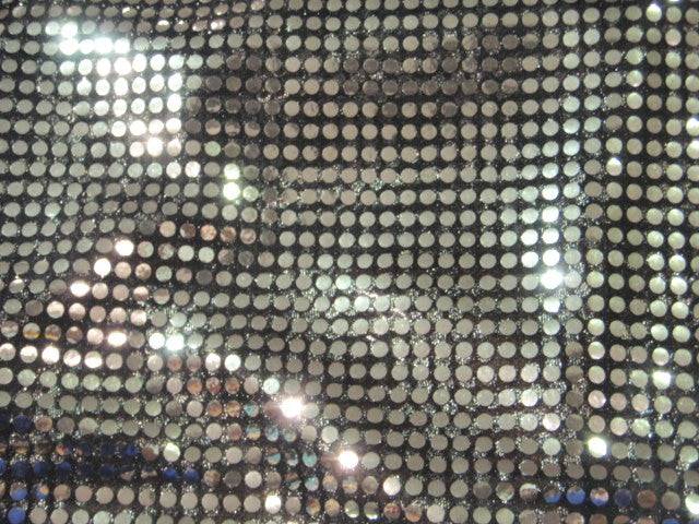 Polka Dots Sequin 6mm - Jersey Knit - Cheap Fabrics