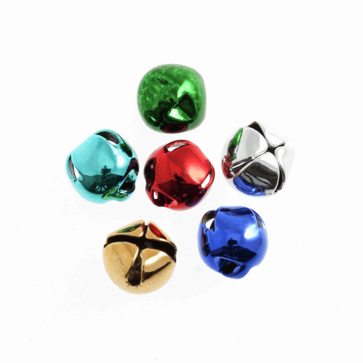 Bells: Jingle: Assorted Pack: (6 Pieces) Trimits