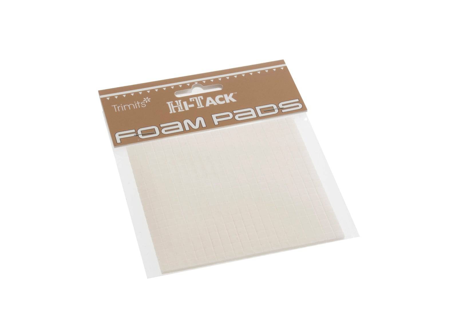 Adhesive: Hi-Tack 2mm  Thickness Foam Pads: Square: White  5x5mm - Cheap Fabrics