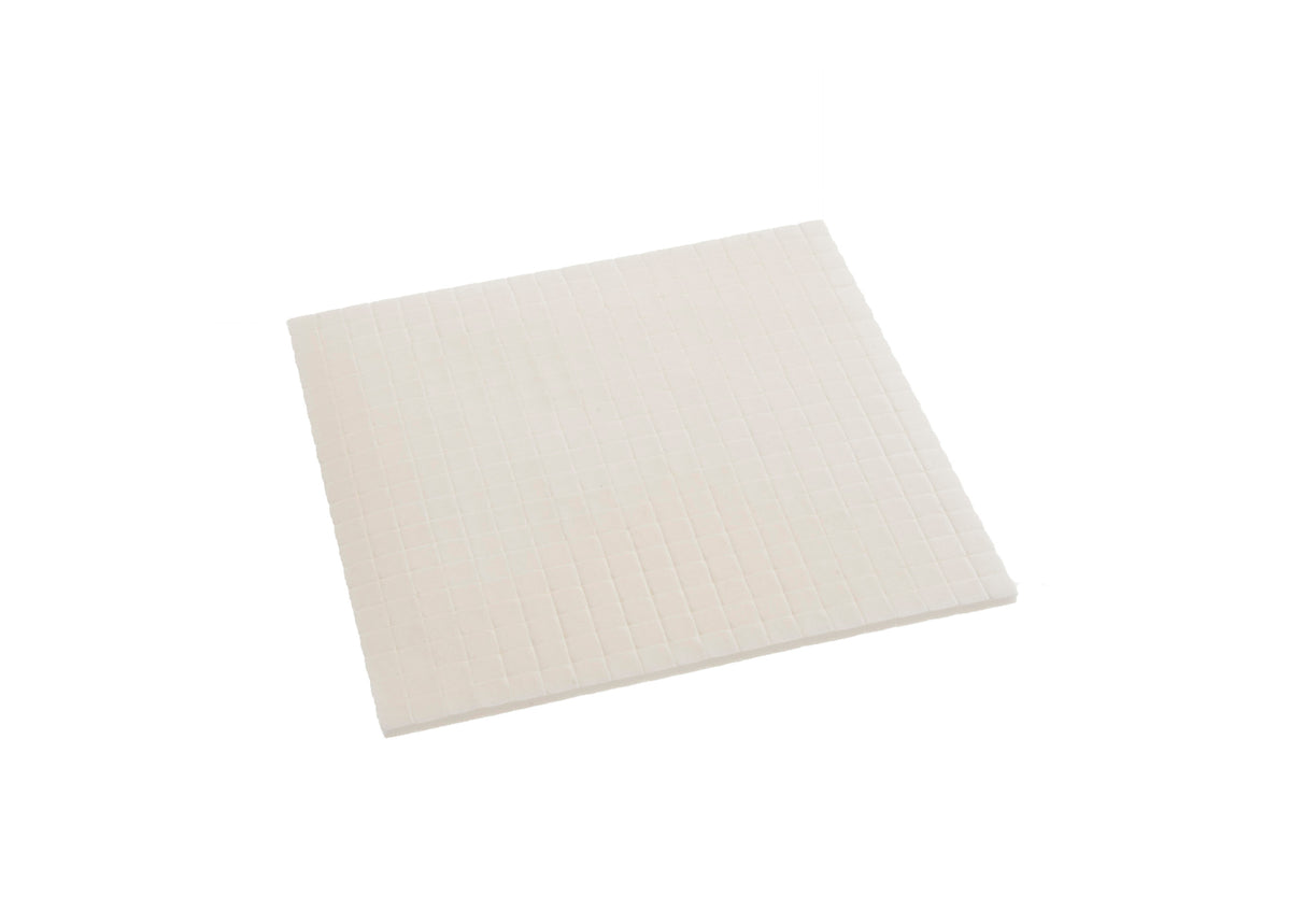 Adhesive: Hi-Tack 2mm  Thickness Foam Pads: Square: White  5x5mm