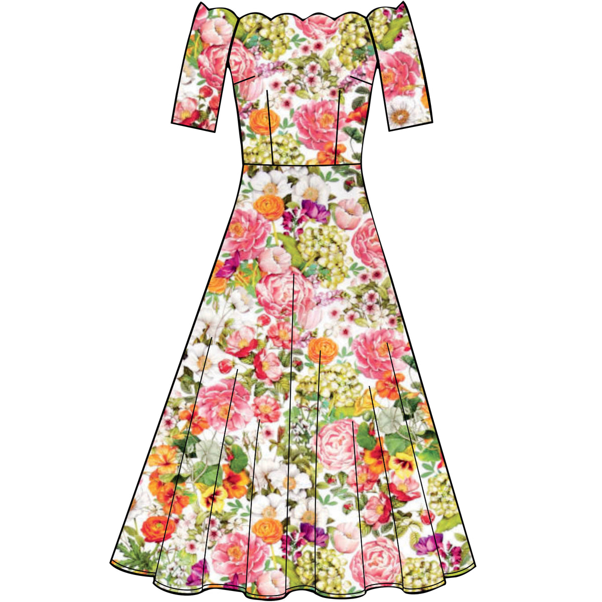 6615 New Look Sewing Pattern N6615 Misses' Dresses