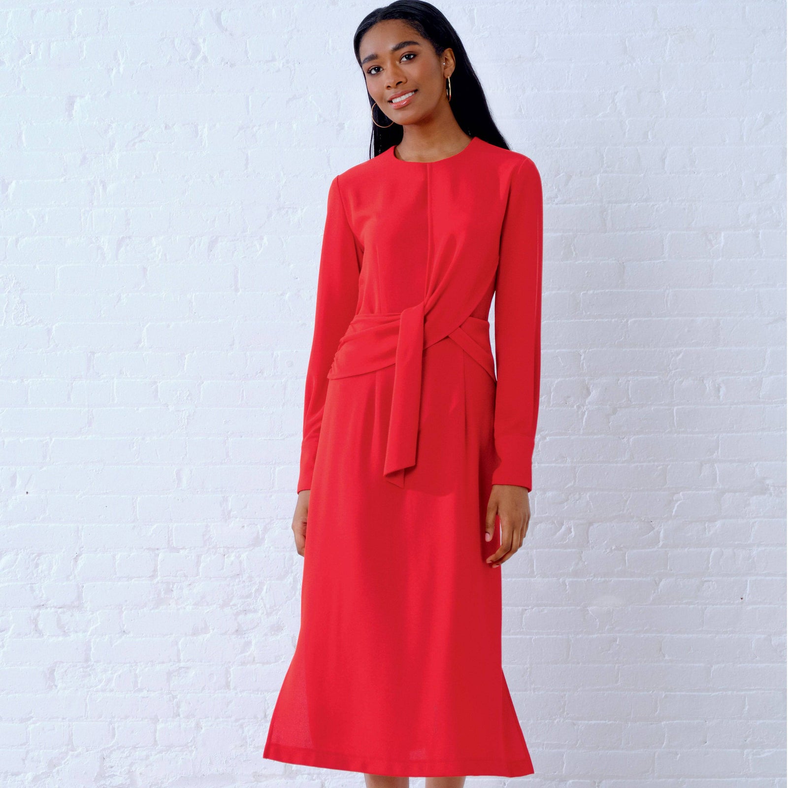 6633 New Look Sewing Pattern N6633 Misses' Dresses with Optional Drape