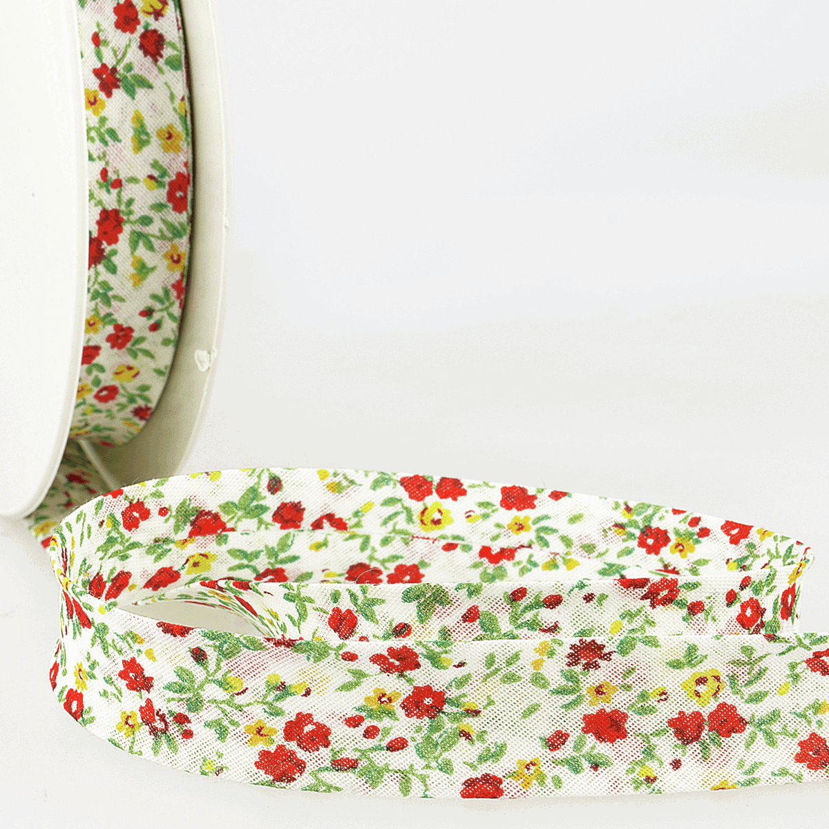 Bias Binding Cotton Tape - Floral (Stephanoise) - Cheap Fabrics