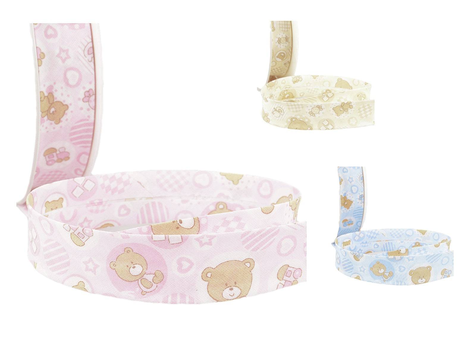 Bias Binding Tape - Baby Teddy Bears - Cheap Fabrics