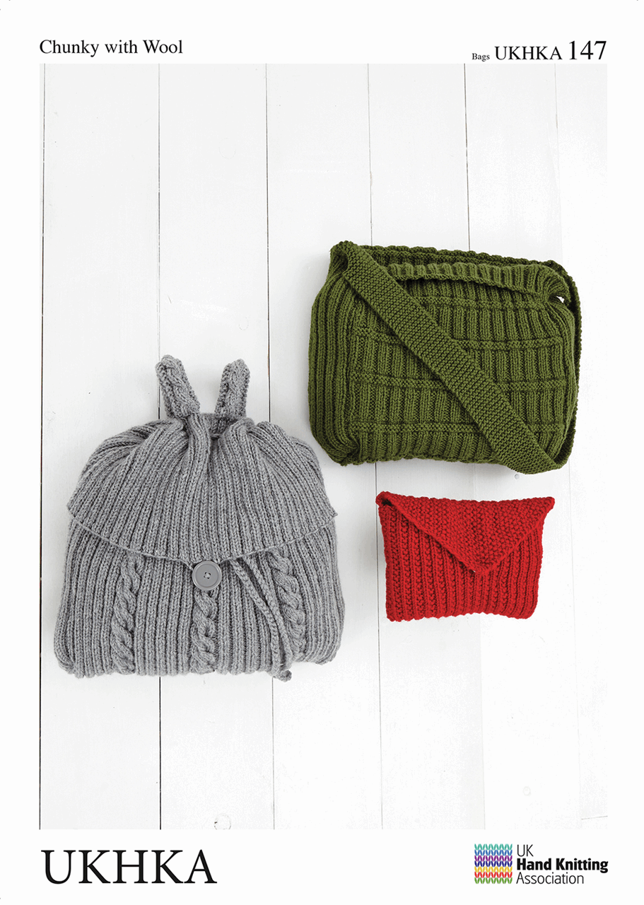 Knitting Pattern: Chunky Bags
