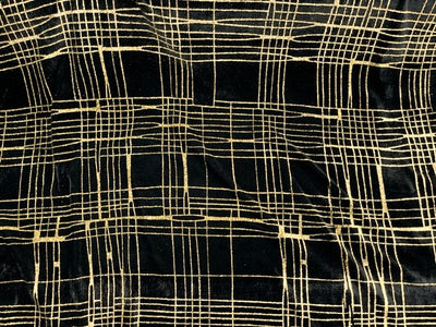 Abstract Cage - Glitter Velvet