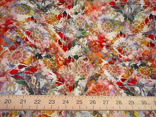 Abstract  - Digital Printed Brocade