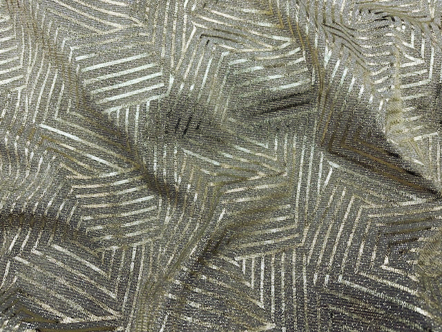 Geometric Gold Foil - Glitter Jersey