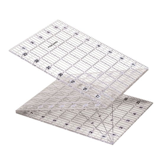 Folding Ruler: Acrylic: 6 x 24" - Fiskars