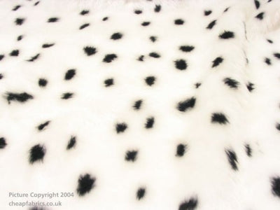 Dalmatian - Novelty Print Faux Fur