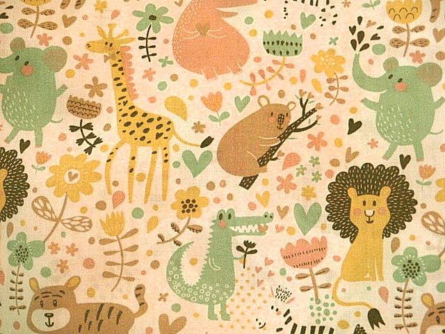 Jungle Novelty Print - Poly/Cotton Print