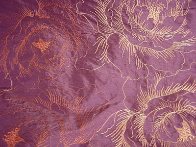 Anthea Rose - Embroidered Silk Dupion