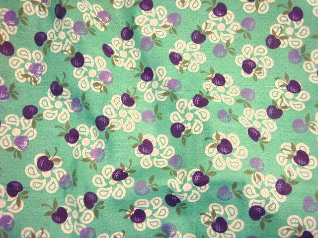 Paisley Cherry - Poly/Cotton Print