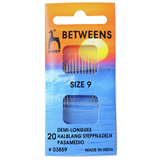 Hand Sewing Needles: Betweens: Gold Eye - QUILTING