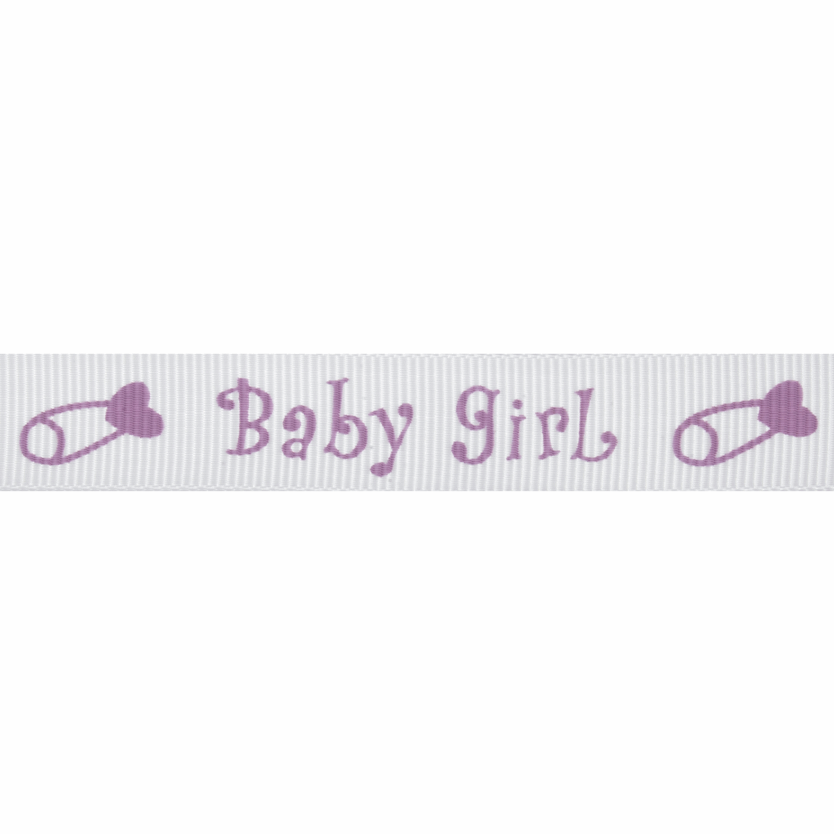 Baby Girl Grosgrain - Ribbon Reel 5m x 15mm - Cheap Fabrics