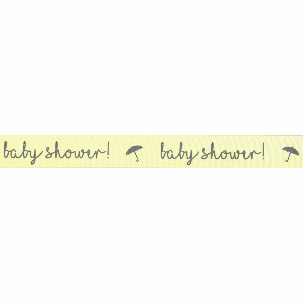 Baby Shower Script Ribbon - Cheap Fabrics