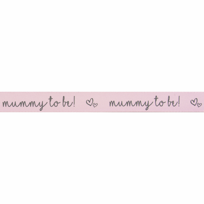 Baby Shower Ribbon - Mummy To Be Script