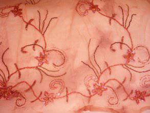 Embroidered Organdie