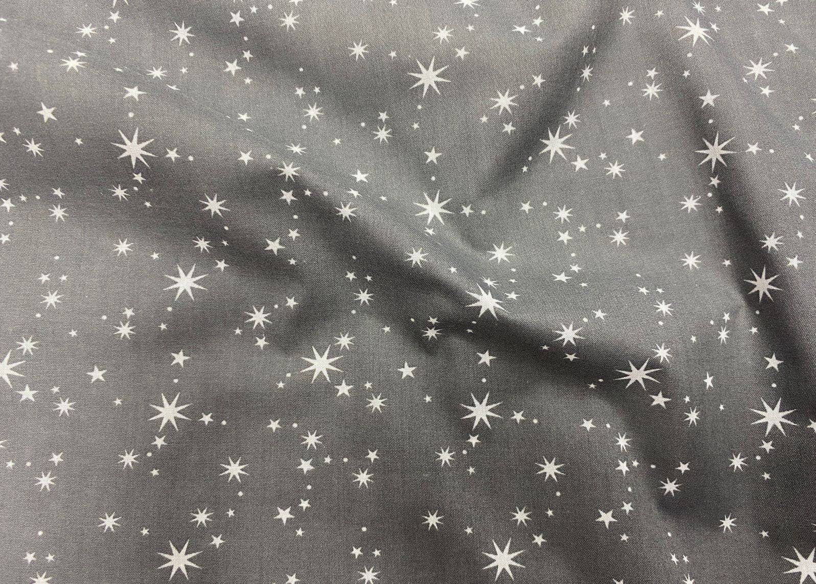 Bedtime Stars - Poly/Cotton Print