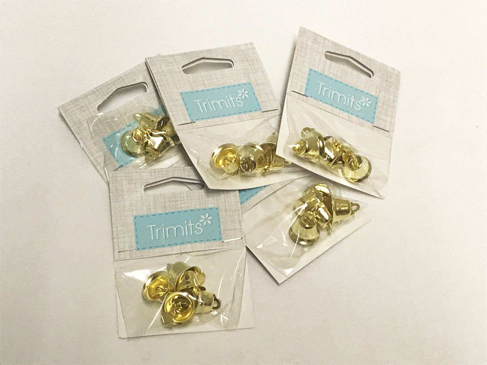 Christmas Craft Embellishment - 14mm Bells