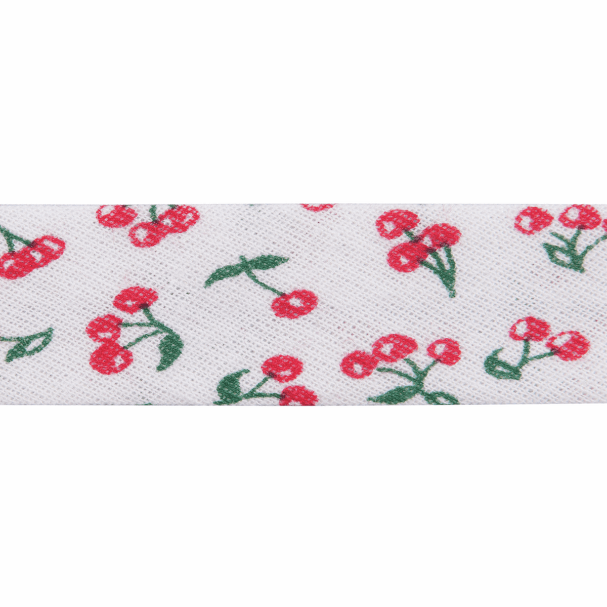 Bias Binding Cotton Tape - Cherries Fruit