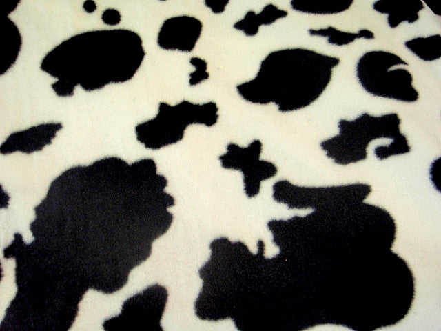 Cow - Fleece Print
