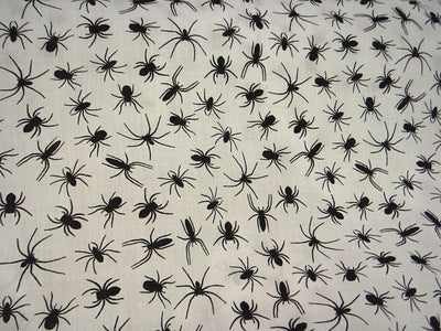 Spiders - Halloween Poly/Cotton Print