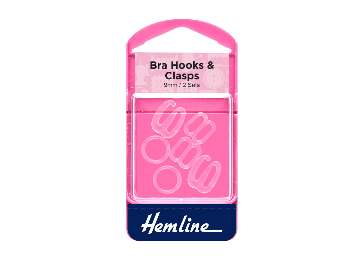 Bra Hooks & Clasps - Clear