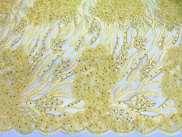 Floral Leaf - Applique Tulle