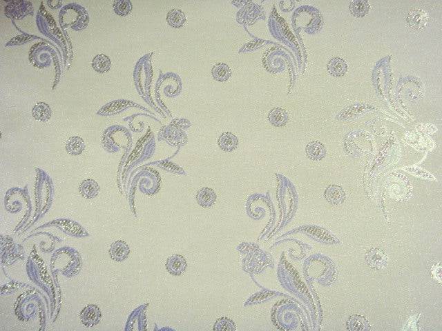 Bridal Brocade Jacquard- Leaves And Dots