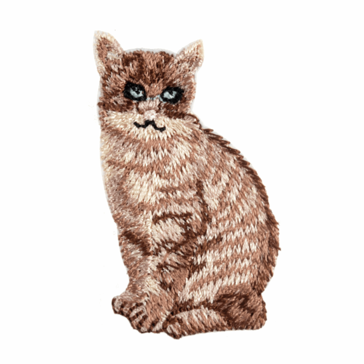 Brown Cat - Iron -On & Sew-On
