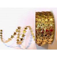 Novelty Ribbon - Metallic Foil Star
