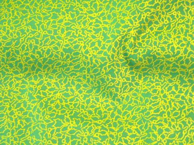 Christmas Holly - Cotton Poplin Patchwork
