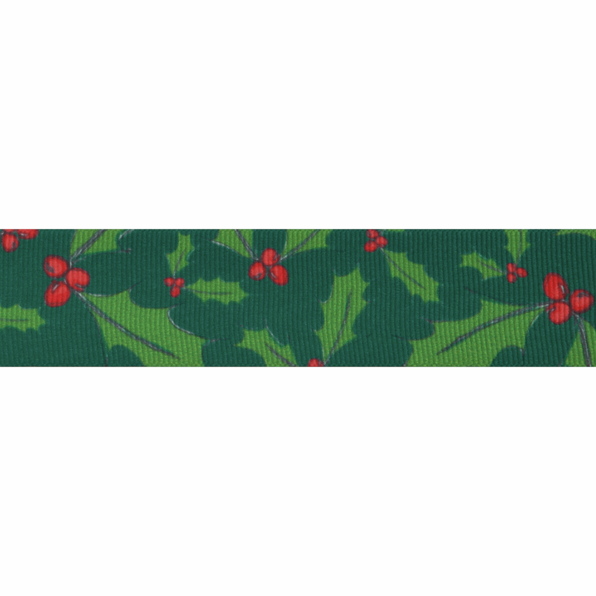 Christmas Ribbon - Holly Berry